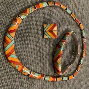 Sterling Silver and semi precious stones jewelry